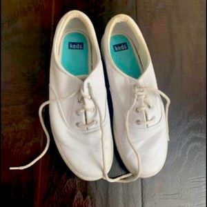 Women’s White Keds size 8